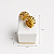 Expositor de Alianças Grande 5 x 7 - Corvin Premium - Off White com Friso Dourado - Imagem 2