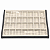 Bandeja Grande 28 Quadriculados para Joias 37 x 27 x 3 cm - Veludo Com Capa - Imagem 8