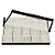 Bandeja Grande para 60 pares Brincos Trio 20 Espaços com Cartelas 37 x 27 x 3 cm - Veludo Com Capa - Imagem 1