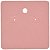 Cartela Para Brincos 6 x 6 cm - C44 Rosa - Imagem 1