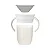 COPO DE TREINAMENTO 360 210ML UNISSEX PIMPOLHO CINZA - Imagem 2