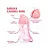 GARRAFA C/TAMPA RETRATIL E CORDINHA 400ML FEM PIMPOLHO ROSA/CERVO - Imagem 4