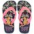 74442 CHINELO KIDS AZUL/ONCA FEM PIMPOLHO - Imagem 1