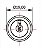 CHAVE PACRI FY-540.01 SEGREDOS IGUAIS - Imagem 3