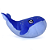 Pelúcia Grande Baleia Azul - Imagem 5