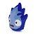Pelúcia Calcifer Azul - Imagem 2