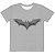 DC COMICS - Batman Logo 3D Cinza - Camiseta de Heróis - Imagem 7