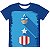 MARVEL - Capitão América Simples - Camiseta de Heróis - Imagem 9