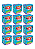 [Break 2456] Topps Carnaval 2025-26 Case Break - 12 caixas - 48 Numeradas garantidos + 4 autos esperados! Escolha seu time com lote base - Imagem 1