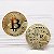 3 Moedas Bitcoins Físicas Ouro Prata Bronze - Imagem 6