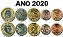 Set 5 Moedas Real 2020 FC - Imagem 1