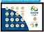Quadro Expositor Porta Moedas Olimpiadas Coleção Jogos Olimpicos Rio 2016 Bandeira 2012 - Imagem 1