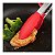 Pinça Pegador Culinario Silicone Multiuso Inox Fritura 29cm - Imagem 7