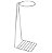 Suporte para Coador de Cafe - Sabor da Fazenda café - Antigo Mancebo Mariquinha coffee - Porta Filtro - Aço - Cromado Inox - Imagem 1