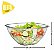 Saladeira Grande 4,5 L + Colher + Garfo de salada acrílico Conjunto Para Salada Kit 3 Peças Top Cozinha Delta - PANAMI - Imagem 3