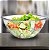 Saladeira Grande 4,5 L + Colher + Garfo de salada acrílico Conjunto Para Salada Kit 3 Peças Top Cozinha Delta - PANAMI - Imagem 4