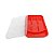 Porta Talheres com Tampa 31x21cm - Colher Faca Sobremesa escorredor plastico - Porta Talher com Tampa Sortido Jaguar - Imagem 2