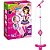 Brinquedo Microfone Karaokê Com Pedestal Rosa Conecta No Celular Infantil Criança Menina Cabo P2 Incluso Toca Suas Músic - Imagem 1