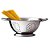 Escorredor de Massa em Inox Grande 28cm - Macarrao Lavar Macarrão Macarronada Legume Fruta em Inox - PANAMI - Imagem 4