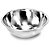 Tigela Bowl Inox 21cm Grande Profissional Uso Culinário - Bacia Saladeira Fruteira Tigela - PANAMI - Imagem 2