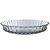 Prato com Borda de Vidro GRANDE 30cm SUPER RESISTENTE - Prato de Bolo Pudim Doces Fruteira na Mesa - Imagem 3