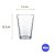 Jogo de Copos Batuque 265ML com 6 Unidades Vidro Resistente - Nadir Figueiredo - PANAMI - Imagem 3