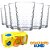 Jogo de Copos Batuque 265ML com 6 Unidades Vidro Resistente - Nadir Figueiredo - PANAMI - Imagem 1