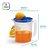 Jarra De Plástico com Espremedor com Capacidade de 2Litros - Transparente 2L - PANAMI - Imagem 3