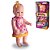 Boneca Baby Bibita Vinil Nova Toys - Infantil Bebe Menina Roupa Sortida - Imagem 7