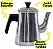 Bule de Café e Chá Aluminio com Alça Preta - Sabor da Fazenda Tradicional  Uso Doméstico e Profissionnal - Imagem 3