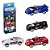 Carrinho Policia Friccao mini 4UN - Carrinhos Polícia Blister com 4 - 9,5cm - Imagem 4