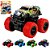 Carro Power Monster Fricção 9cm Road 4x4 Monster Truck Sports 4WD Power Sortidas - Imagem 1