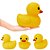 Pato de Borracha 20cm Grande Bebê Brinquedo banho Patinho Banheira Gigante - Imagem 5