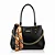 Bolsa Feminina Luxo Grande Com Alça Removível Transversal e Mão, Acessórios Lenço e Corrrentes - Imagem 7