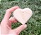 Kit 6 corações de madeira com 8cm - Imagem 1
