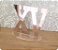 Topo de bolo em acrílico espelhado Rosé XV - 15 anos - Imagem 1