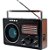 Radio Retro Portátil Recarregável AM/FM/SW/USB/SD/Bluetooth - Imagem 1