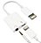 Adaptador Conversor para Fone e Carregador  Compatível com iPhone e iPad - Imagem 1