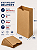 Saco Papel Kraft Delivery (G) 24x34x11 c/250 Unidades - Imagem 1