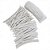 FIX ARAME PLASTICO 11cm 50g BRANCO  (c/ 100 un) - Imagem 1