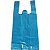 Sacola Plastica Azul Grossa c/3kg - Imagem 1