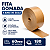 Fita Papel Gomado 60mm Liso 180 Mts - Imagem 1