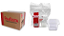 Pote Quadrado c/ Tampa 250ml (12x20) (8466) PRAFESTA - Imagem 1