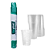 Copo Plastico 300ml Transp c/100 FONPLAST - Imagem 1