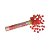 Lanca Confete Coracoes 30cm SILVER - Imagem 1