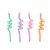 Vela Tubo Candy Colors SILVER - Imagem 1