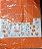 Saco Coex Padrao Laranja 31x35+5cm c/25 Unidades - Imagem 1