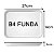 Bandeja EPS B4 Rasa 275x150x14mm C/10 Unidades - Imagem 1