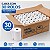 Bobina Papel Termico 44grs 80x40mm c/30 und - Imagem 1