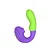 Orgasmic Vibrador Com Estimulo Clitoriano Vaginal Função Tapping - Imagem 2